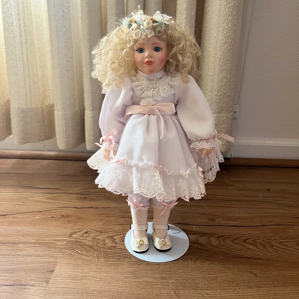 Vintage Porcelain Doll